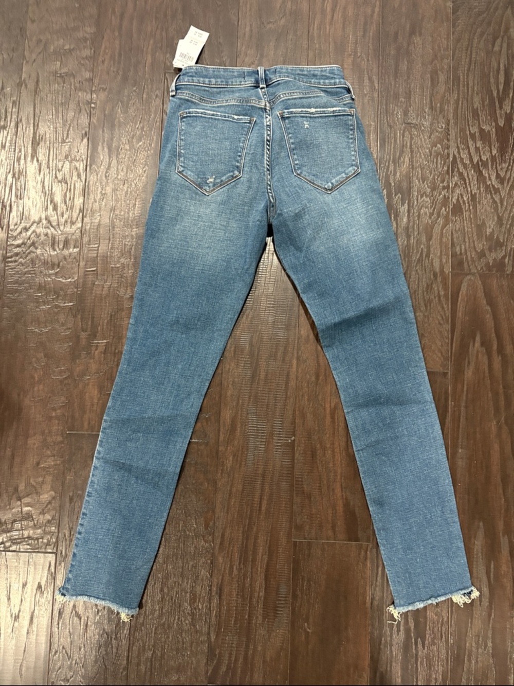 Classic Distressed Blue Women's Jeans - Abercrombie - Picture 3 of 3